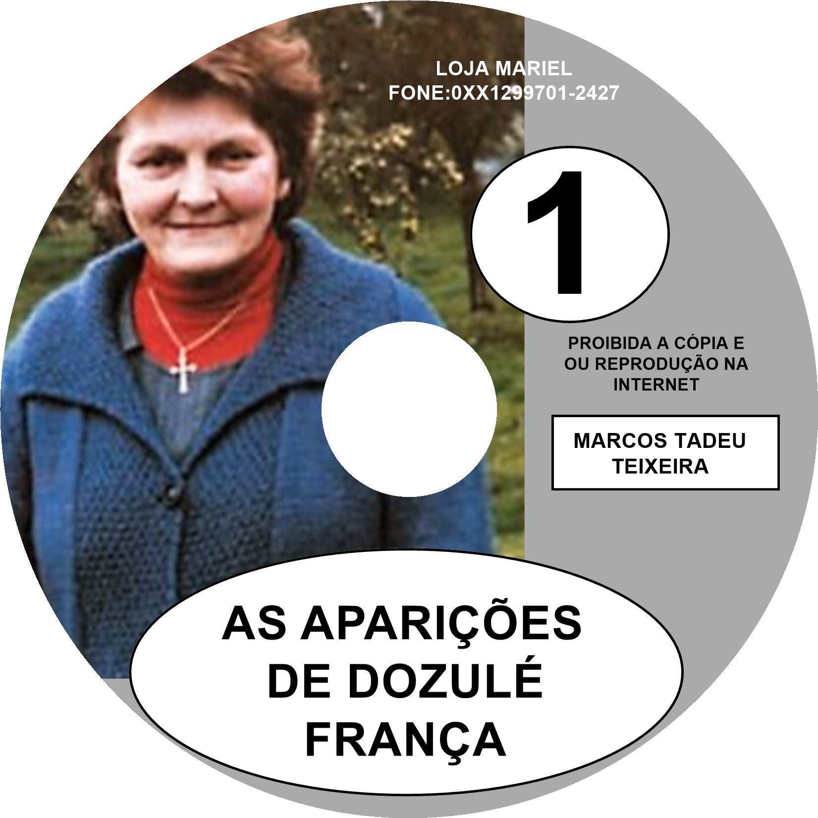 CD As aparições de Dozulé França 1 CD As aparições de Dozulé França 1